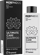 Інтенсивний відновлювальний шампунь - Framesi Morphosis Ultimate Care Shampoo Step 1 — фото N2