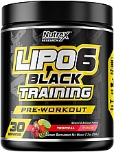 Предтренировочный комплекс "Тропический пунш" - Nutrex Lipo-6 Black Training Pre-Workout Tropical Punch — фото N1