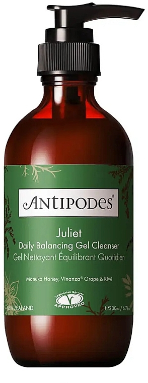 Балансувальний гель для вмивання - Antipodes Juliet Daily Balancing Gel Cleanser — фото N1