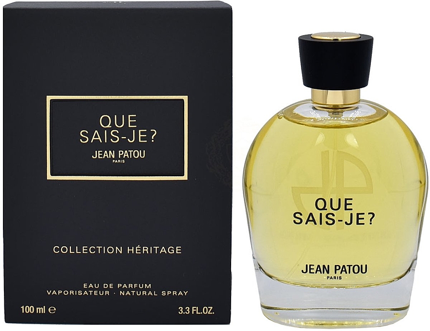 Jean Patou Collection Heritage Que Sais-Je? - Парфумована вода — фото N1