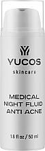 Парфумерія, косметика Лікувальний нічний флюїд з канабісом  - Yucos Medical Night Fluid Anti Acne