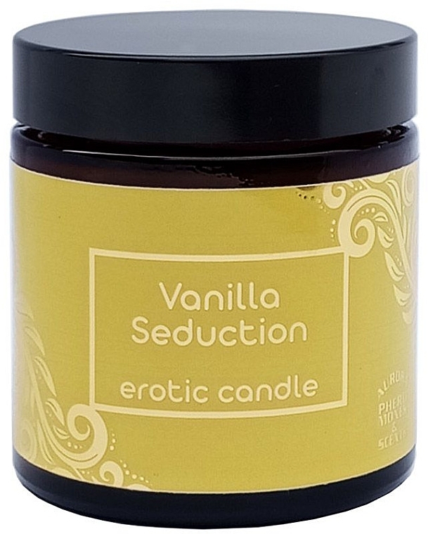 Ароматична свічка - Aurora Vanilla Seduction Erotic Candle — фото N1