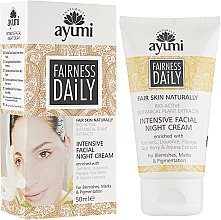 Духи, Парфюмерия, косметика Крем ночной для лица - Ayumi Fairness Daily Intensive Facial Night Cream