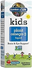 Омега-3 для детей жидкая, со вкусом клубники - Garden Of Life Kids Plant Omega-3 Liquid — фото N1