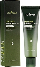 УЦІНКА Крем для чутливої шкіри з екстрактом полину - Isntree Spot Saver Mugwort Cream * — фото N3