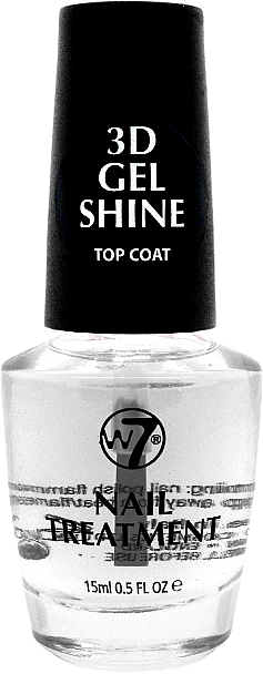 Топ для гель-лака - W7 Cosmetics 3D Gel Shine Shine Top Coat — фото N1