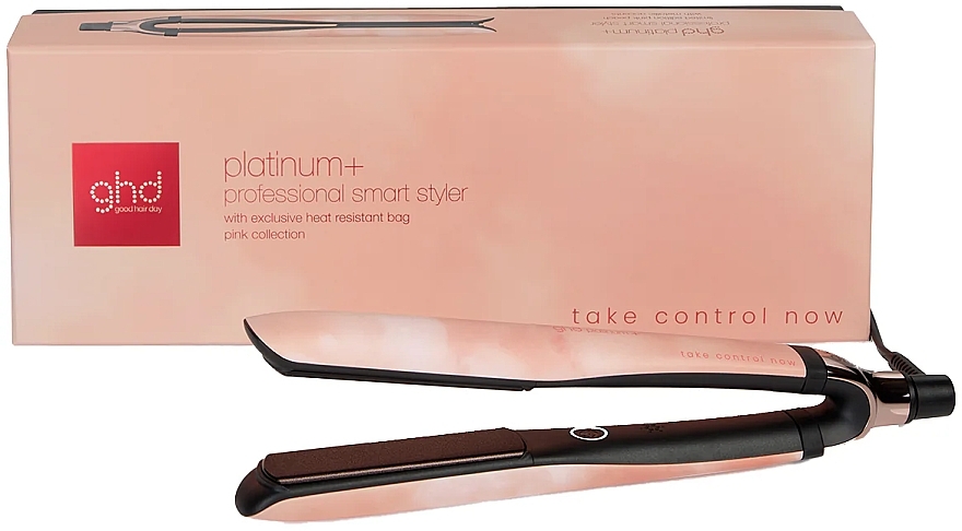 Стайлер для волос, розовый - Ghd Platinum+ Take Control Now — фото N1