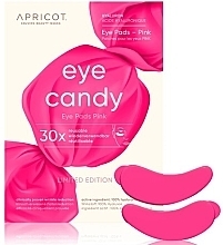 Парфумерія, косметика Багаторазові силіконові патчі для очей - Apricot Eye Candy Eye Pads Hyaluron Pink