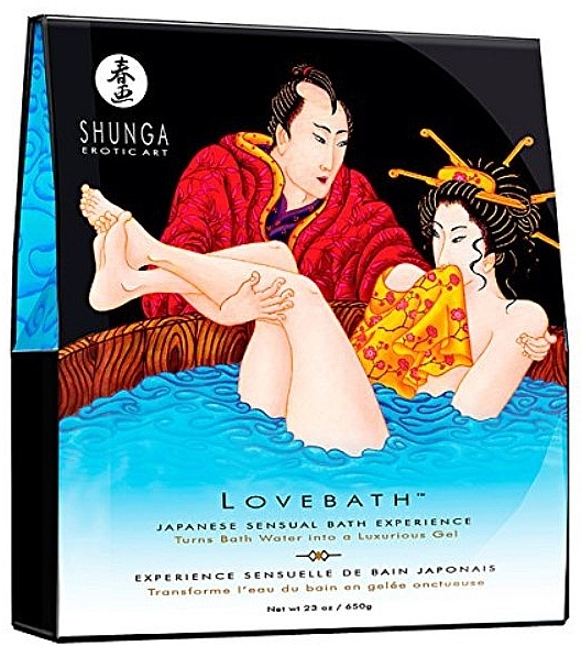 Гель для ванни "Спокуса океану" - Shunga LoveBath Ocean Temptations Bath Gel — фото N1