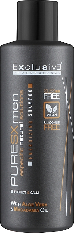 Шампунь проти випадіння волосся - Exclusive Professional Pure SX Men Energizing Shampoo — фото N1
