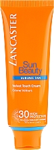 Парфумерія, косметика Крем для обличчя "Сяйна засмага" - Lancaster Sun Beauty Velvet Touch Cream Radiant Tan SPF 30 (міні)