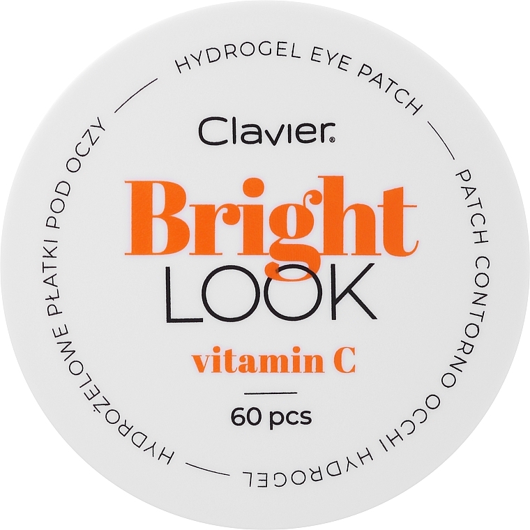 Гидрогелевые патчи для глаз с витамином С - Clavier Bright Look Vitamin C Hydrogel Eye Patch — фото N1