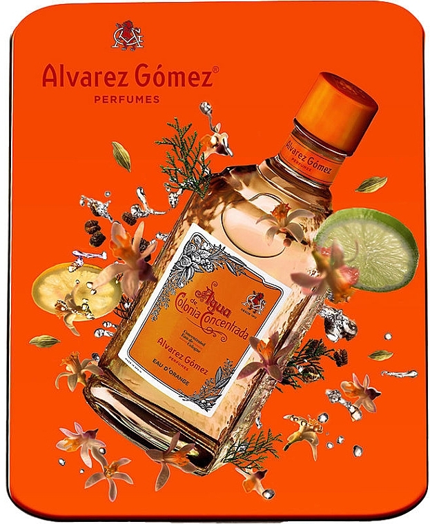 Alvarez Gomez Agua de Colonia Concentrada Eau D'Orange - Набір (edc/300ml + b/emuls/280ml) — фото N1