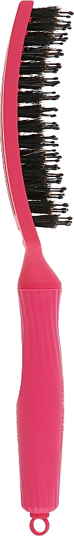 Щетка для волос - Olivia Garden Finger Brush Combo Hot Pink — фото N3