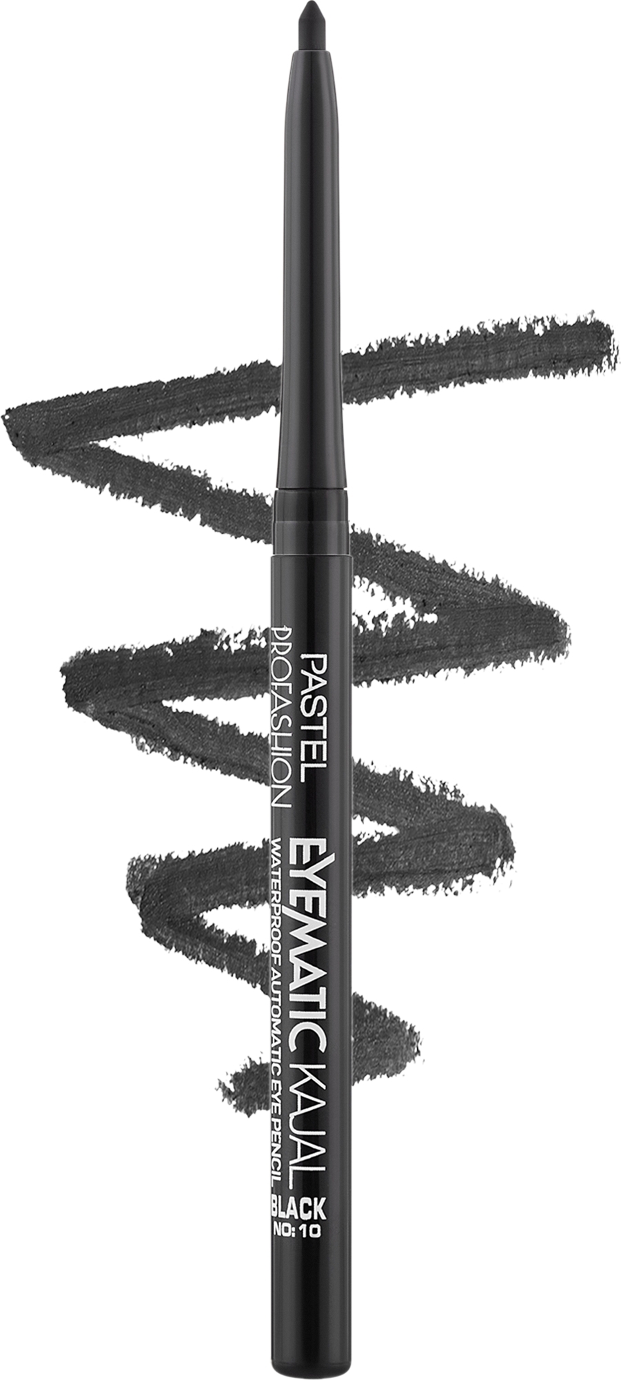 Карандаш для глаз - Pastel Profashion Eyematic Kajal Waterproof Automatic Eye Pencil — фото Black