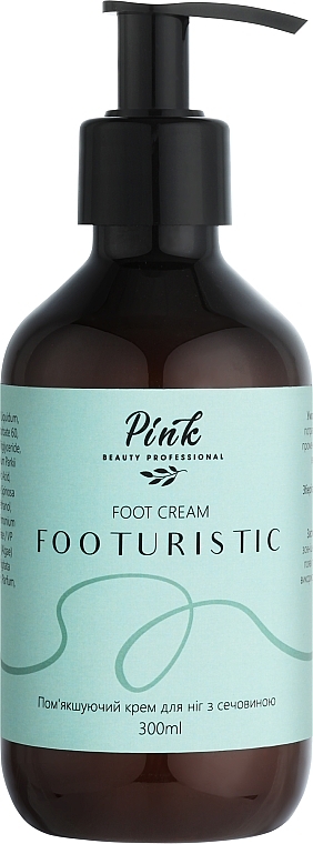 Крем для ніг з сечовиною "Footuristic" - Pink Foot Cream — фото N2
