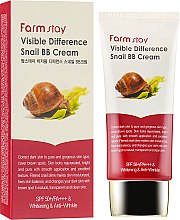 Духи, Парфюмерия, косметика ББ крем - FarmStay Visible Difference Snail BB Cream