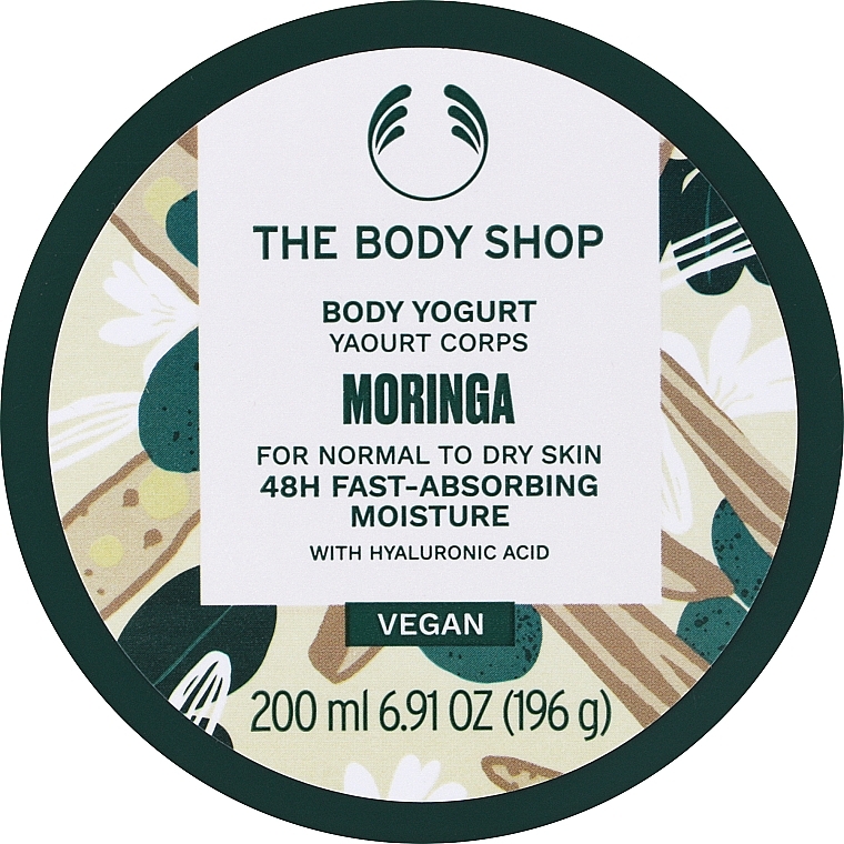 Йогурт для тела "Моринга" - The Body Shop Body Yogurt Moringa  — фото N1