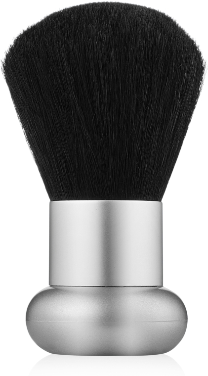 Кисть для румян короткая, серебристая - Alcina Balance Make-Up Blusher Brush — фото N1