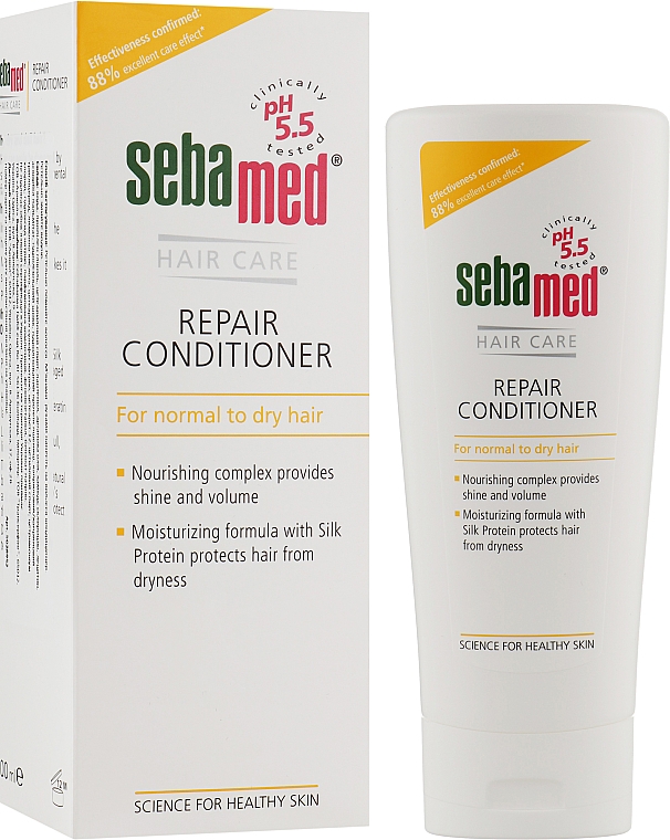 Кондиціонер для всіх типів волосся - Sebamed Classic Hair Repair Conditioner — фото N2