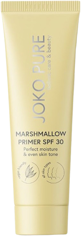 Праймер для лица - Joko Pure Marshmallow Primer SPF 30 — фото N1