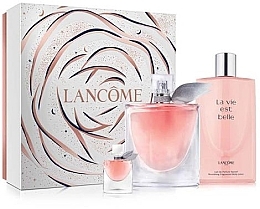 Духи, Парфюмерия, косметика Lancome La Vie Est Belle - Набор (edp/100ml + edp/4ml + b/lot/200ml)