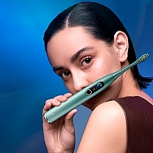 Розумна зубна щітка Oclean X Pro Green - Oclean X Pro Mist Green (OLED) (Global) — фото N6