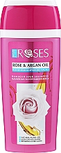 Шампунь для истощенных и сухих волос - Nature of Agiva Roses Rose & Argan Oil Damaged Hair Shampoo — фото N2