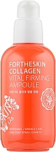 Парфумерія, косметика Зміцнювальна ампульна сироватка з колагеном - FarmStay Fortheskin Collagen Vital Firming Ampoule