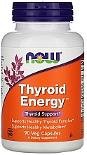 Желатиновые капсулы "Энергия щитовидной железы" - Now Foods Thyroid Energy  — фото N1