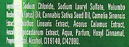 Сіль для ванни з оліями лотоса і конопель - BingoSpa Lotus And Cannabis Oil Bath Salt — фото N3