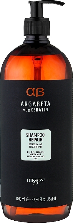 Восстанавливающий шампунь для волос - Dikson Argabeta Repair Shampoo — фото N5