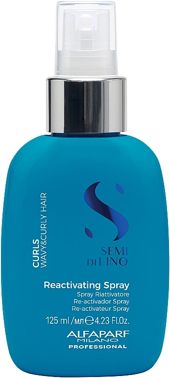 Структурирующий спрей для вьющихся волос - Alfaparf Semi Di Lino Curls Reactivating Spray