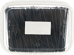 Шпильки волнистые черные 70 мм, 70941 - SPL  — фото N2