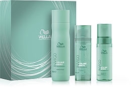 Духи, Парфюмерия, косметика Набор для ухода за волосами - Wella Professionals Invigo Volume (sh/250ml + mask/145ml + spray/150ml)