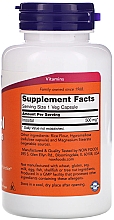 Витамины "Инозитол", 500 мг - Now Foods Inositol Capsules — фото N2