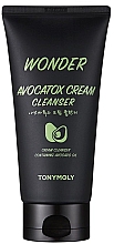 Парфумерія, косметика Крем-пінка для вмивання з екстрактом авокадо - Tony Moly Wonder Avocatox Cream Cleanser