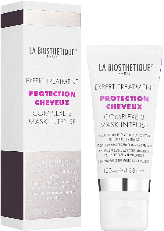 Маска для волос интенсивного действия - La Biosthetique Protection Cheveux Complexe 3 Mask Intense — фото N1