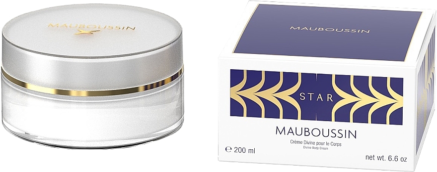 Mauboussin Star Perfumed Divine Body Cream - Парфюмированный крем для тела — фото N1