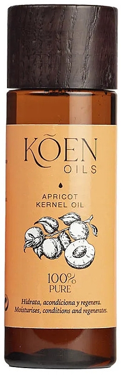 Масло "Абрикосовых косточек" - Koen Japan Beauty Oils Apricot Kernel Oil — фото N1