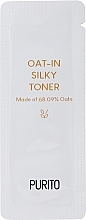 ПОДАРОК! Успокаивающий тонер на основе семян овса - Purito Oat-in Silky Toner — фото N1