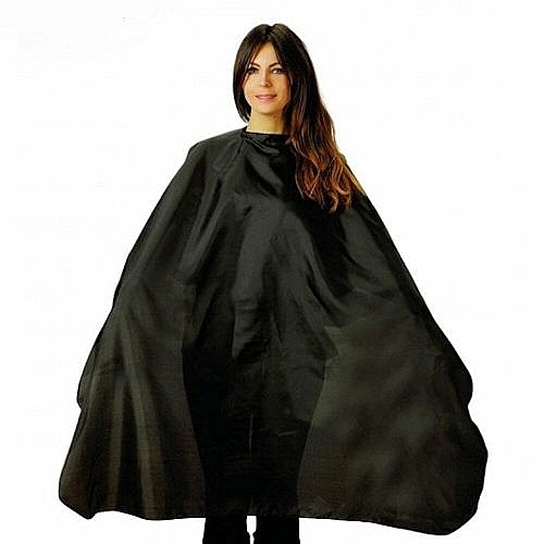 Парикмахерская накидка, черная - Kiepe Waterproof Cape Black — фото N1