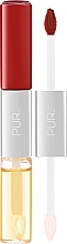 Духи, Парфюмерия, косметика Помада для губ 4в1 - Pur 4-in-1 Lip Duo Dual-Ended Matte Lipstick & Lip Oil