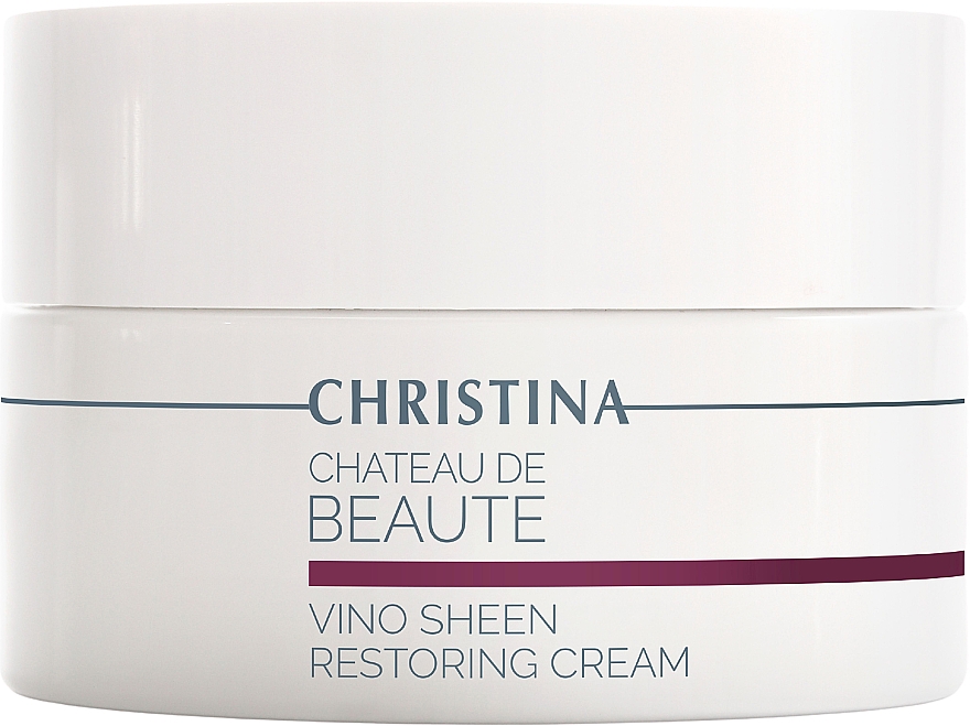 Восстанавливающий крем "Великолепие" на основе экстракта винограда - Christina Chateau de Beaute Vino Sheen Restoring Cream
