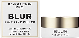 Філер для розгладжування обличчя перед макіяжем - Revolution Pro Blur Fine Line Filler — фото N1