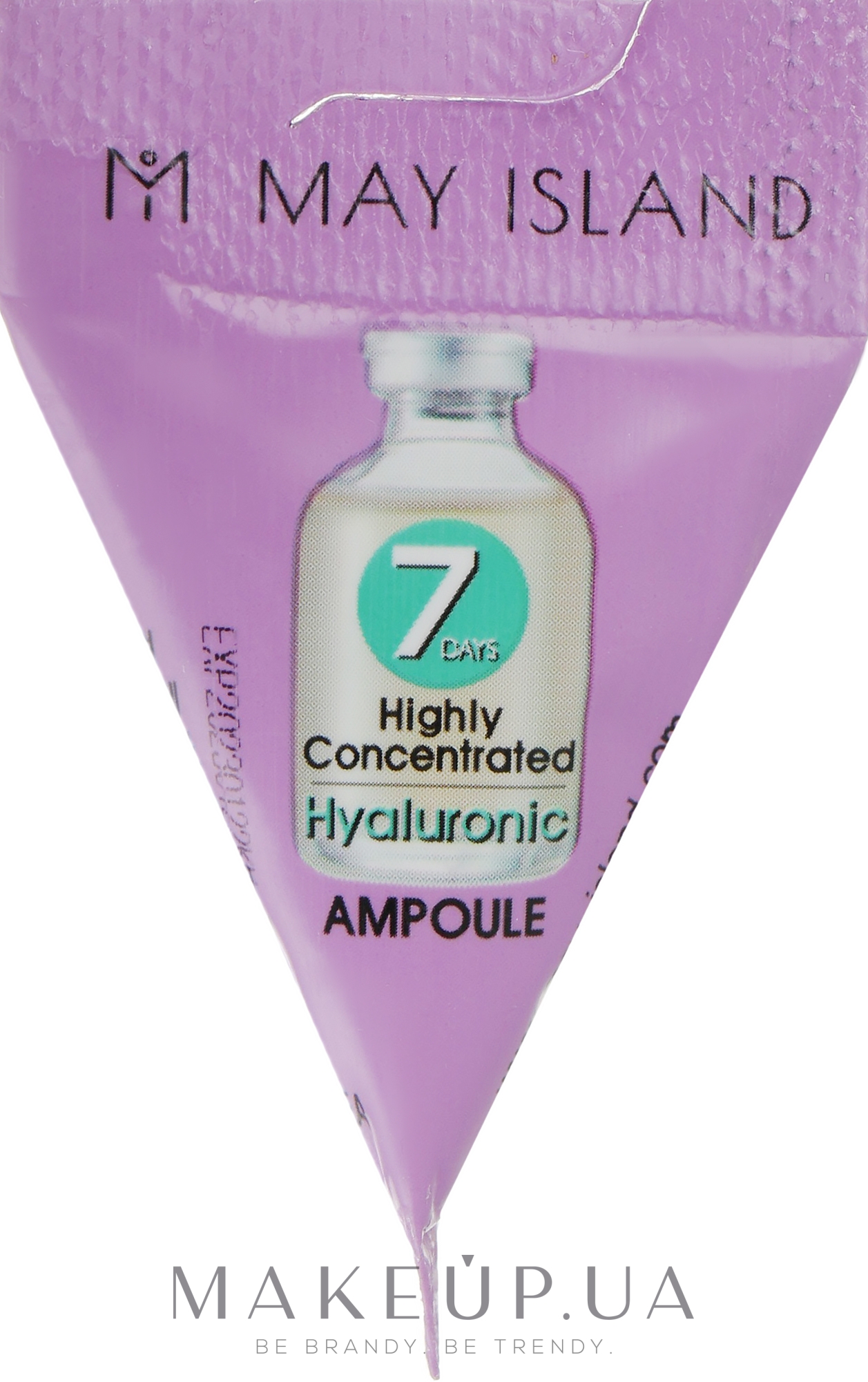 Сироватка з гіалуроновою кислотою - May Island 7 Days Highly Concentrated Hyaluronic Ampoule — фото 3g