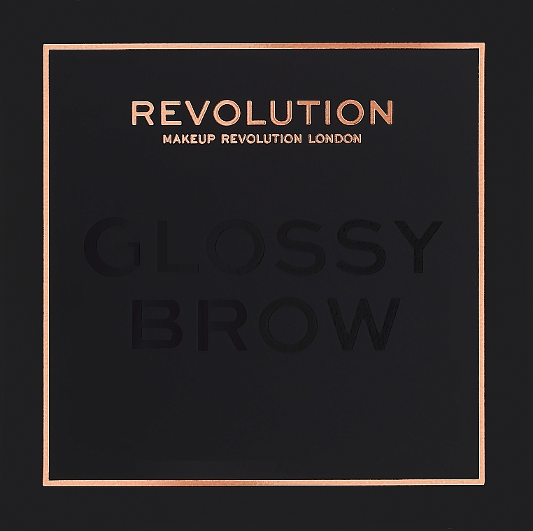 Набір для брів - Makeup Revolution Glossy Brow Kit — фото N2