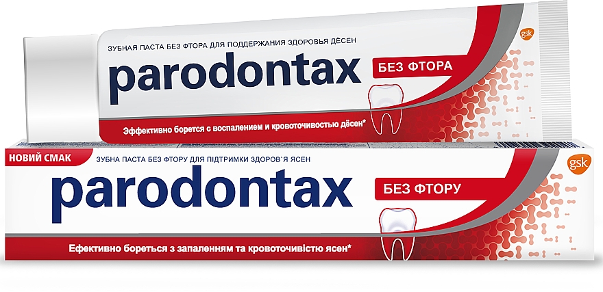 Зубная паста без фтора - Parodontax Classic