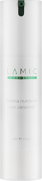 Живильний крем з керамідами - Lamic Cosmetici Nourishing Cream With Ceramides — фото N1