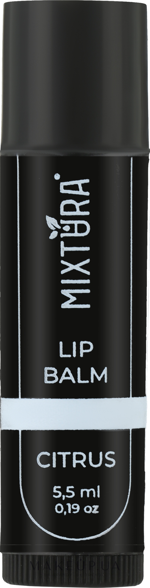 Бальзам для губ - Mixtura Lip Balm Citrus — фото 5.5ml
